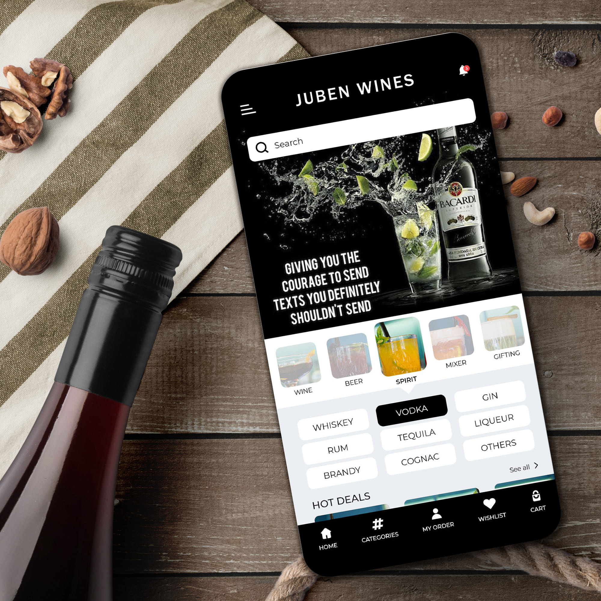 JUBEN WINES APP UI/UX